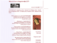 Tablet Screenshot of hauptstrasse117.de